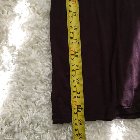 RW&CO. Plum Mockneck Soft Sleeveless Jersey Tank - Picture 12 of 12